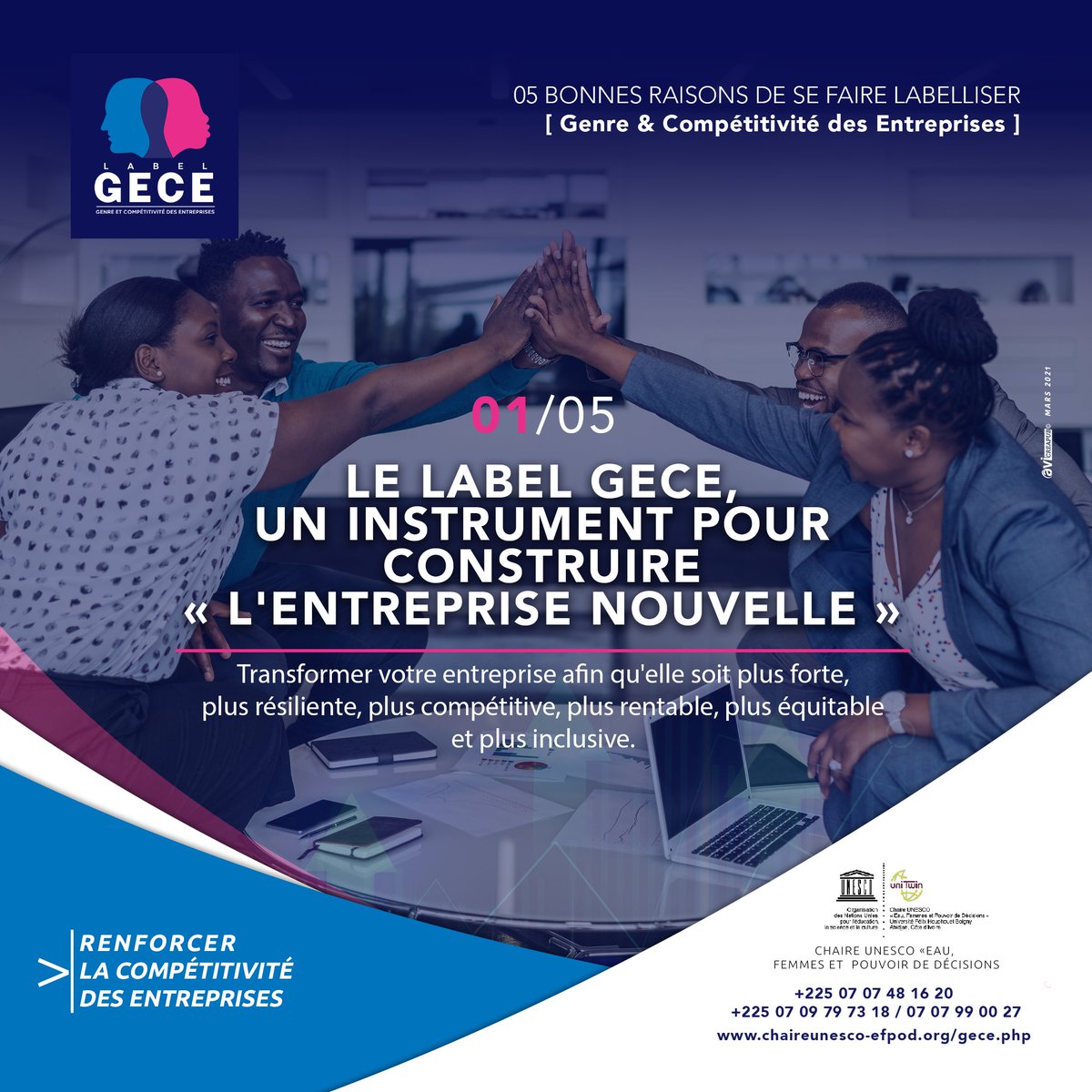 Chaire UNESCO Eau, Femmes et Pouvoir de Décisions tweet media