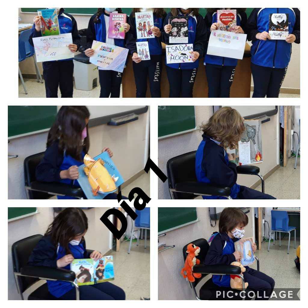 maristassegovia's tweet photo. "Despierta tu lectura" Día 1. "Este es mi libro favorito y te lo recomiendo. Además....
Te cuento mi cuento". 3° Primaria trabaja y disfruta  de la lectura #SemanaCultural #MaristasSegovia https://t.co/wZrDGc6oTD