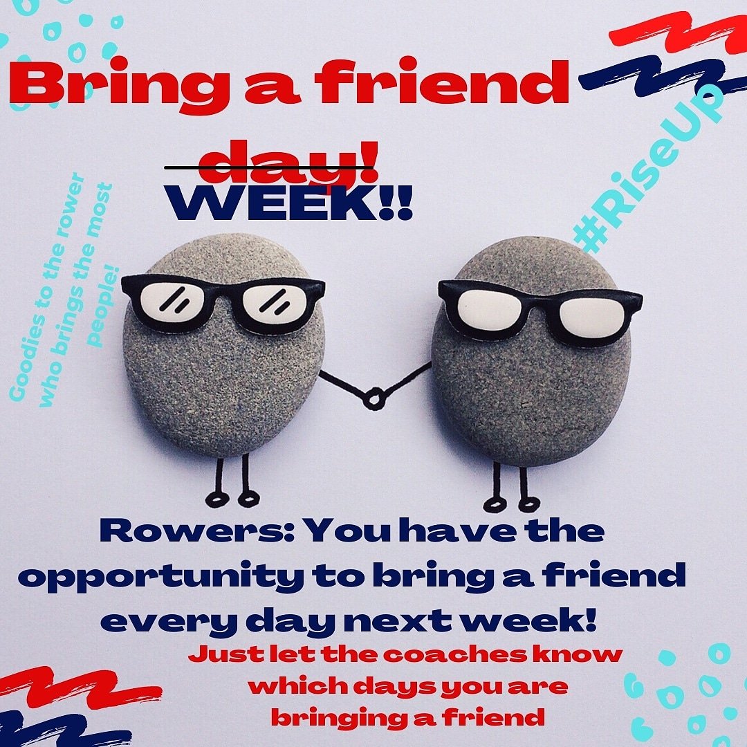 GreatMiamiCrew's tweet photo. It starts TODAY!!!!💪🏻💪🏻🤠
Rowers! Instead of bringing a friend day, we are extending it to a FULL week! 🤯🎉
🚣🚣♀️🚣♂️
#GreatMiamiCrew #greatmiamirowingcenter #crew #RiseUp #bringafriendweek #rowing #springseasonishere https://t.co/VUwQkFDhvm