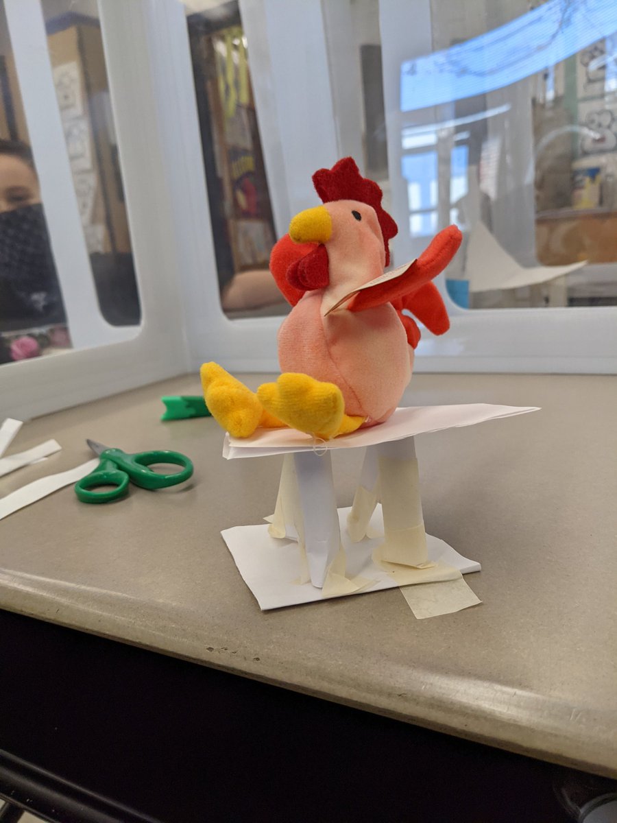 MrsPazLTMS's tweet photo. 🌞 First day back full at MPES! What a better way to start it but with a STEM build challenge. Create a chair for "Strut" using only a piece of paper, tape, and scissors! The chairs were amazing! @PaulONeill1972 @PrincipalMPES #laceypop #mpsmakerspace https://t.co/pfENoiI2fZ