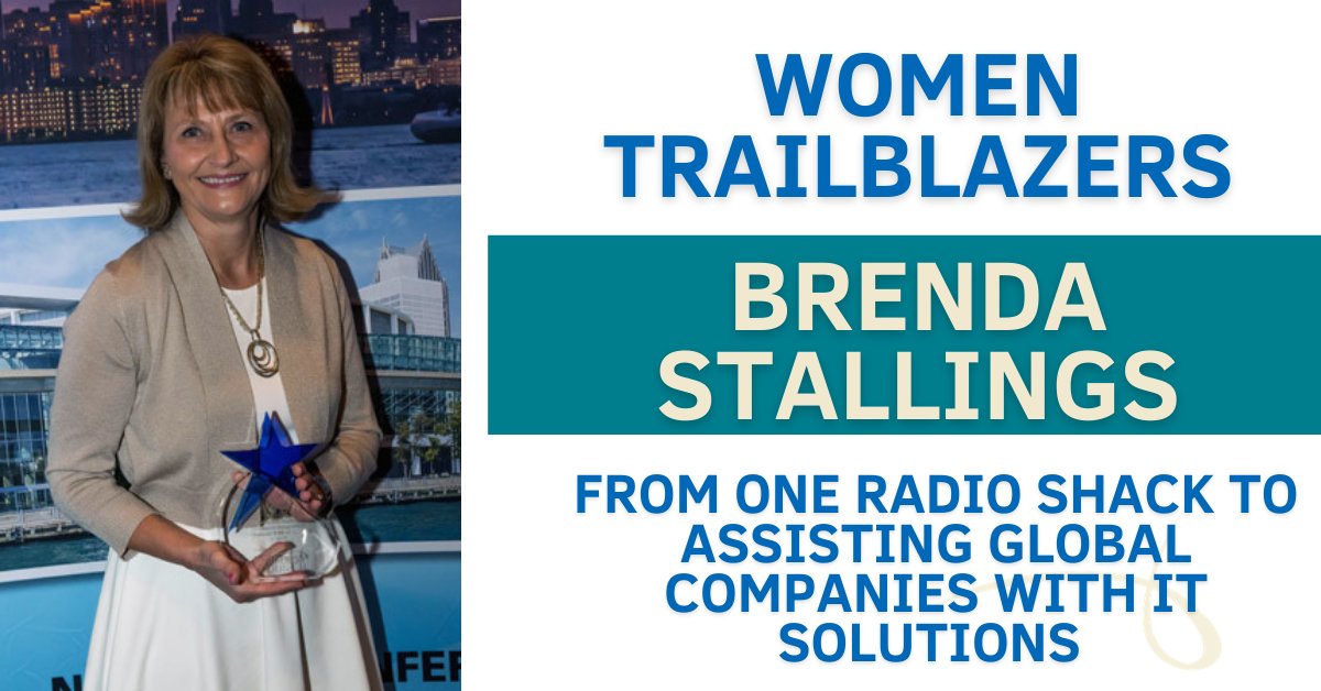 GreatLakesWBC's tweet photo. Brenda Stallings, WBE and CEO of @MatrixTechTeam  started her journey in the early 70s when she bought a single Radio Shack franchise. As this business grew and the overall industry showed great growth potential, she courageously expanded and started her own IT business! https://t.co/U1ZMxEuSCd