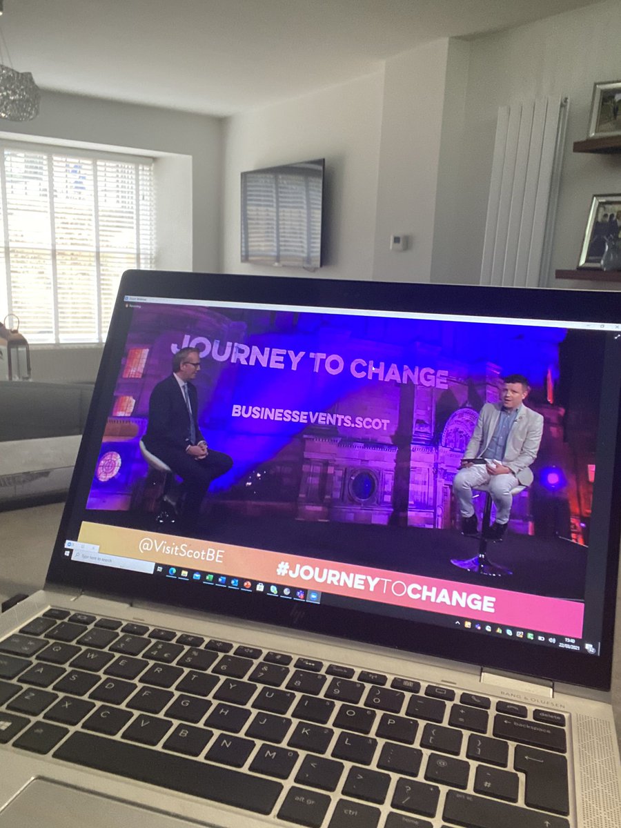 Tuning in to <a href="/VisitScotBE/">VisitScotland Business Events</a> #journeytochange 🏴󠁧󠁢󠁳󠁣󠁴󠁿