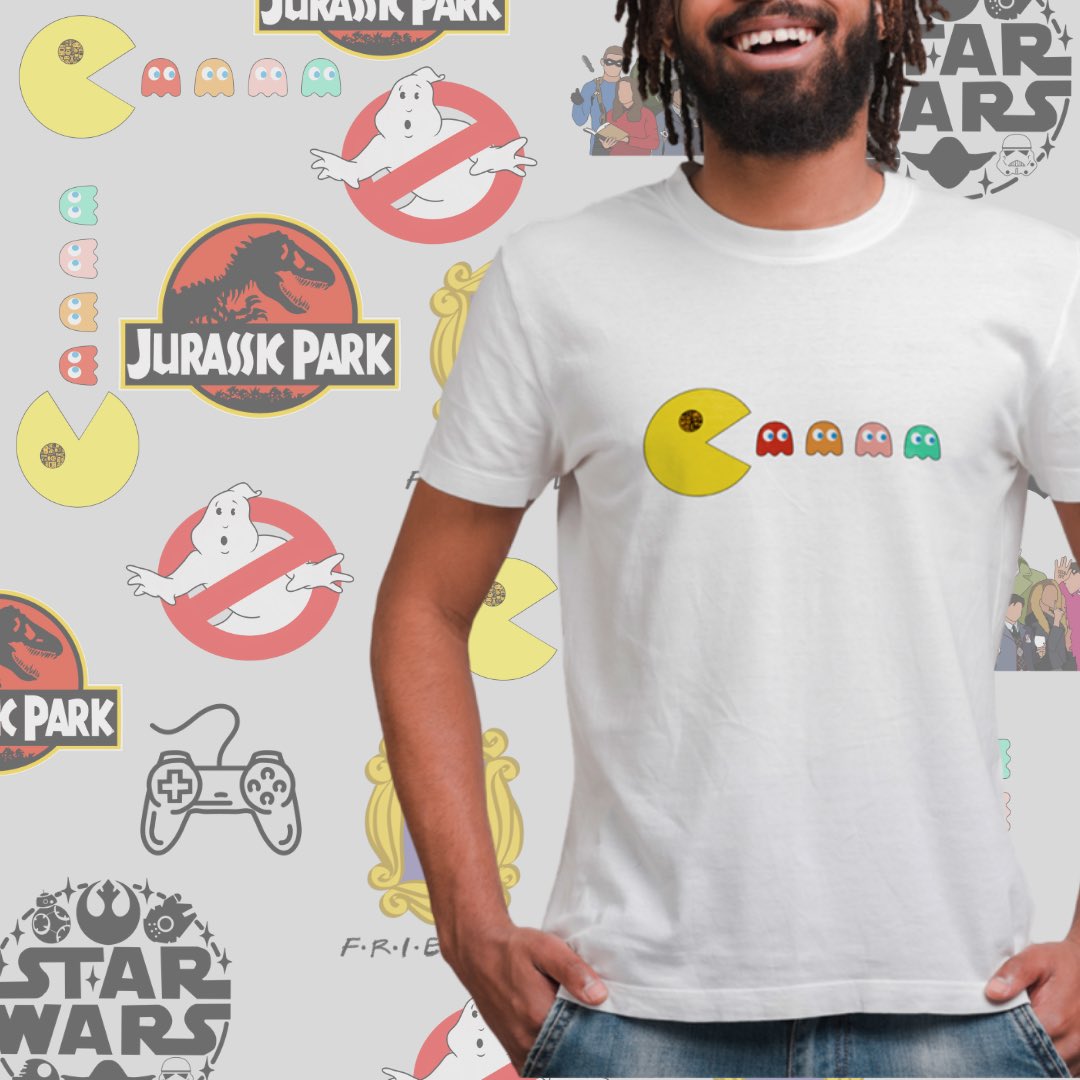 StoreComando's tweet photo. COLEÇÃO GIA FERREIRA 👩🏽‍🎨 
✅ A partir de R$ 54,90
🚛 Entregamos para todo o Brasil

#friends #StarWars #fanart #arte #geek #series #pacman https://t.co/rDmdX9zFYc