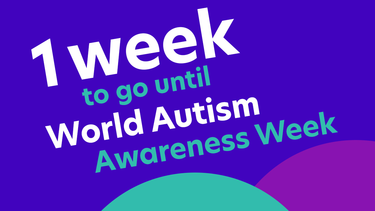 The countdown begins! What are you doing to mark World #AutismAwarenessWeek? Let us know, below! If you’re looking for inspiration, we have lots of ideas and resources on our website, including quizzes, a poster and much more: bit.ly/30ZPQoY