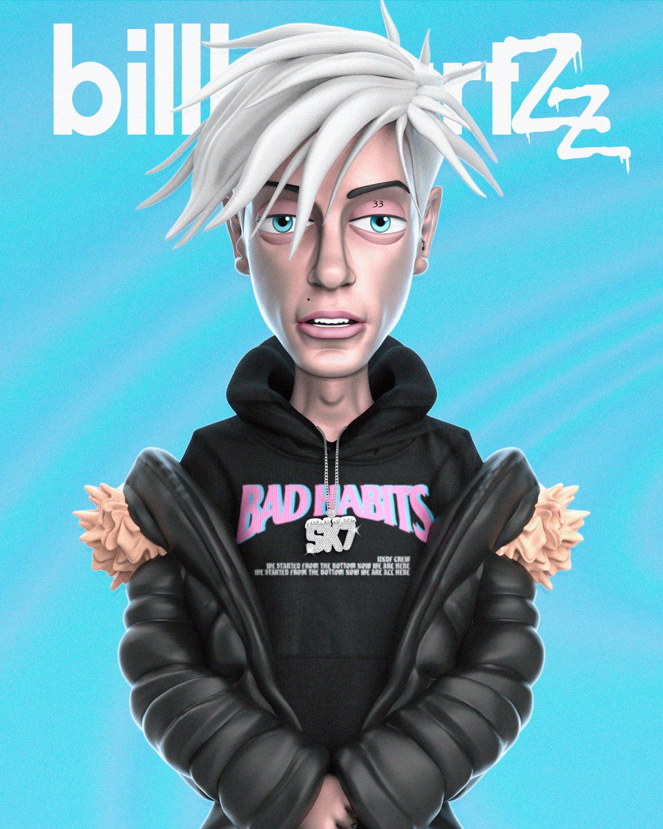 cypher_theelfzz's tweet photo. BillboartZz cover #2 ft. @sevenkayne // #sevenkayne #clankayne https://t.co/wZMreFG8e7