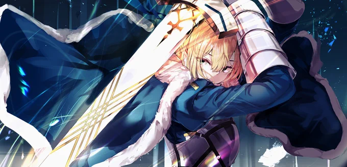 #Fgo #Artoria_Pendragon #アルトリア・ペンドラゴン 