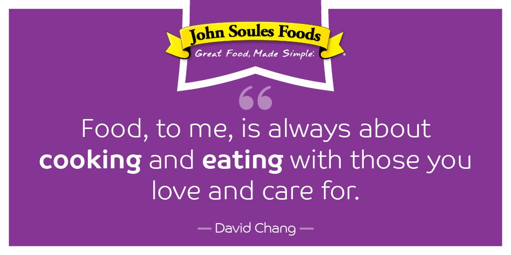 souleskitchen's tweet photo. "Food, to me, is always about cooking and eating with those you love and care for."— David Chang

#Quotes #Cooking #GreatFoodMadeSimple https://t.co/0wjSuSpZIw