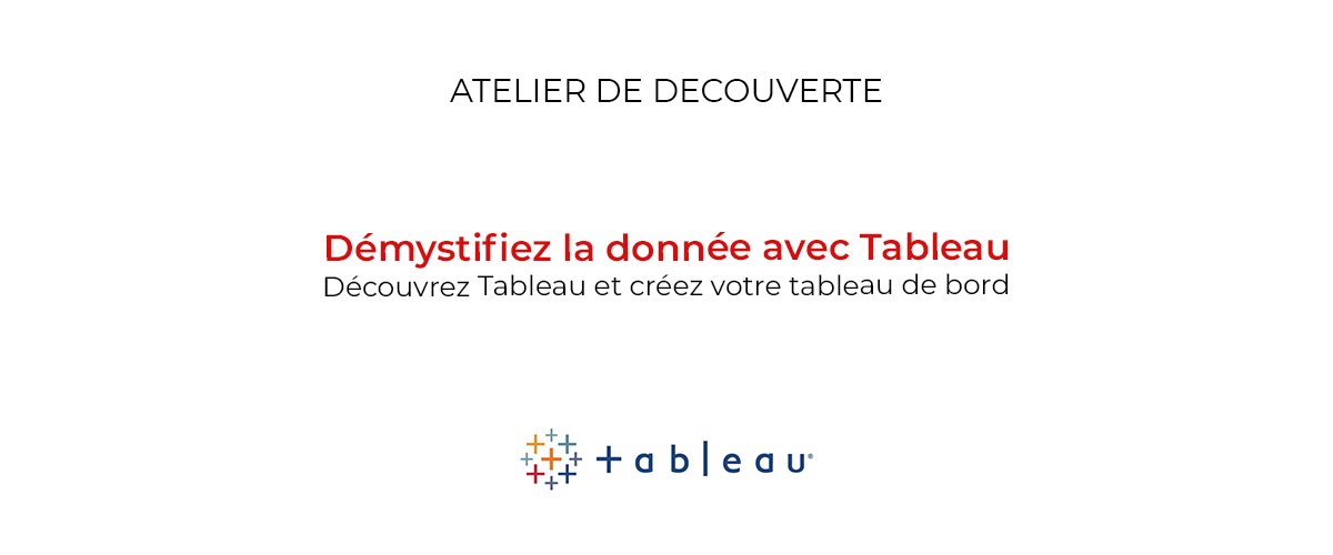 Vos données regorgent d'informations ! Bénéficiez d’une session gratuite d’une journée pour découvrir comment 
<a href="/tableau/">Tableau</a> peut vous aider au quotidien.
La session sera organisée selon vos disponibilités, réservez sans plus attendre : lnkd.in/d5gNiri
#AllHandsOnData