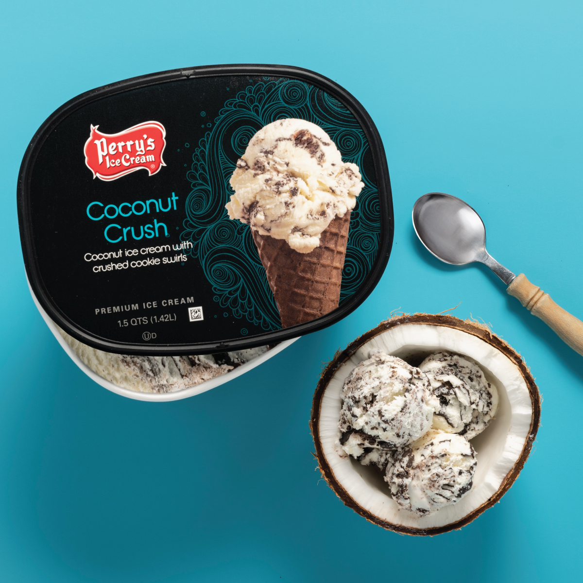 We're crushing hard on this coconut ice cream dream. 😍 🥥 🍦