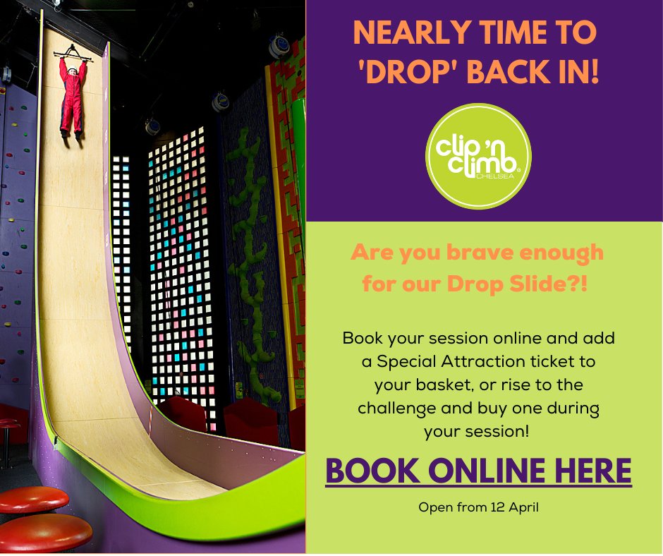 #TimeToClimb #ClipnClimbChelsea #TimeToSlide