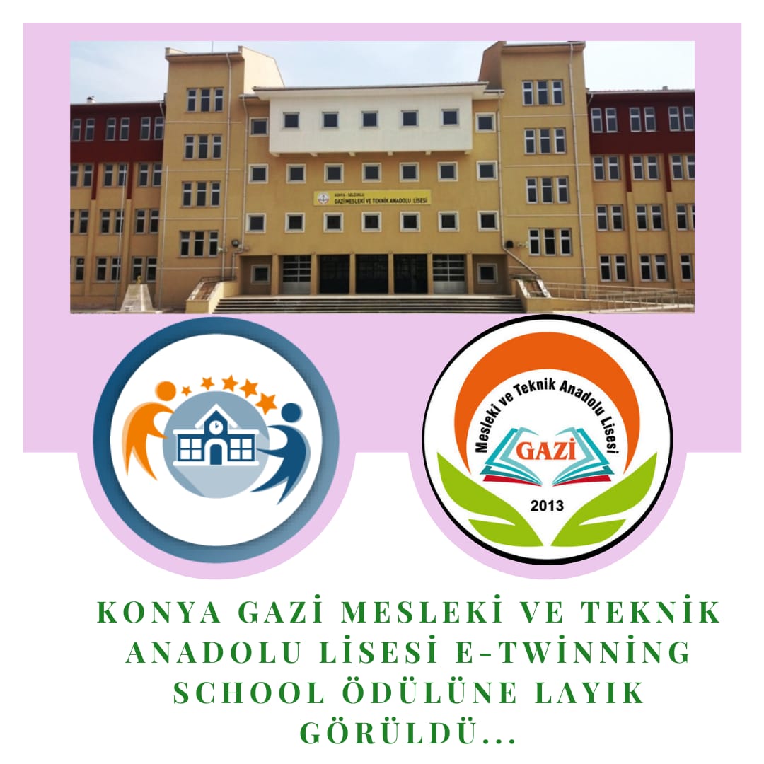 GaziSelcuklu's tweet photo. Okulumuz e twinning okulu olmaya hak kazanmıştır. Emeği geçen herkese teşekkür ederiz. 
@ziyaselcuk 
@SeyitAliBuyuk 
@TuranKAYACILAR
@konyamem 
@selcukluilcemem 
@eTwinningKonya https://t.co/GwboBDNALX