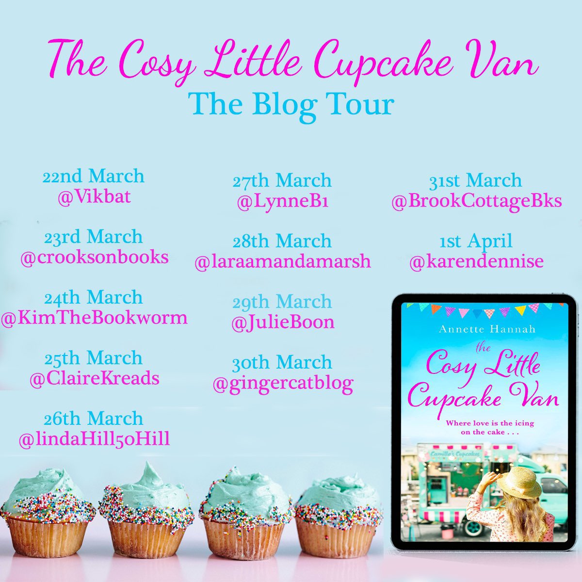 Ianwilfred39's tweet photo. ICYMI today is publication day for @AnnetteHannah and also the start of Annette’s blog tour which is kicking off with @Vikbat @books_dash 
https://t.co/4UOl8qK161 https://t.co/QSf2bHlIZS