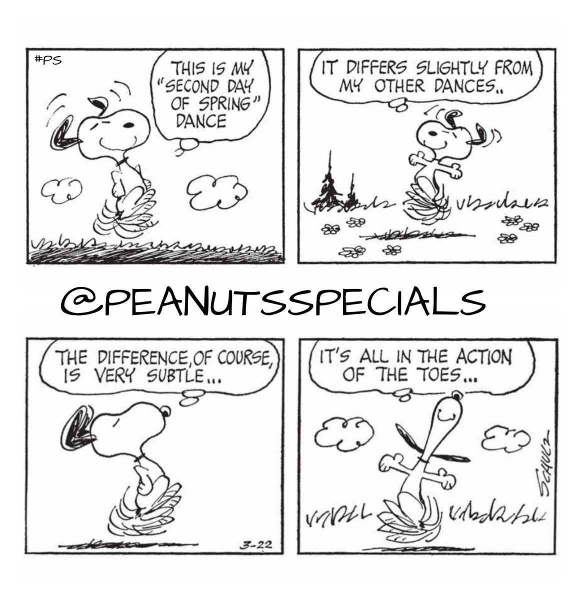 PeanutsSpecials's tweet photo. First Appearance: March 22, 1971
#snoopy #secondday #spring #dance #differs #slightly #dances #difference #ofcourse #subtle #action #toes #peanutsmonday #peanutshome #schulz #ps #pnts #peanuts #officialpeanutsspecials https://t.co/mKU64ymmKL