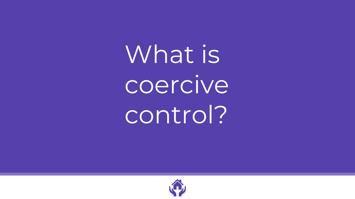 You might have heard the term  #coercivecontrol a lot recently, but what does it actually mean? [1/7]