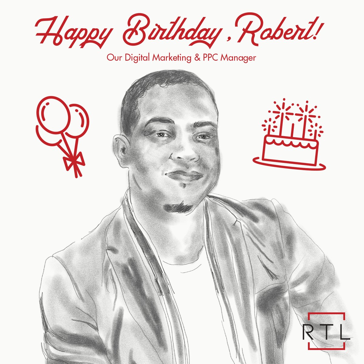RTLDigitalMedia's tweet photo. Join us in wishing, Robert, a very Happy Birthday today! Thank you Robert for all that you do for the RTL Team. We hope you have a wonderful day celebrating YOU!
#RTLDigitalMedia #RTL #SEO #PPC #websitedesign #websiteprogramming #graphicdesign #emailmarketing https://t.co/jebhZHLVnS