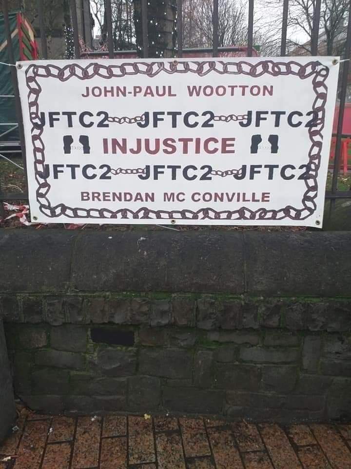 RichardofEire's tweet photo. Innocent Men Don't Belong In Jail. Free the C2 Now

Write a letter 
Post a card 

THE CRAIGAVON 2
#JFC2
Magahaberry Prison
Old Road
Ballinderry Upper 
Lisburn
BT28 2PT
Ireland

Roe 4
Brendan McConville 

Erne House
John Paul Wooton https://t.co/aqOQk3VPTA