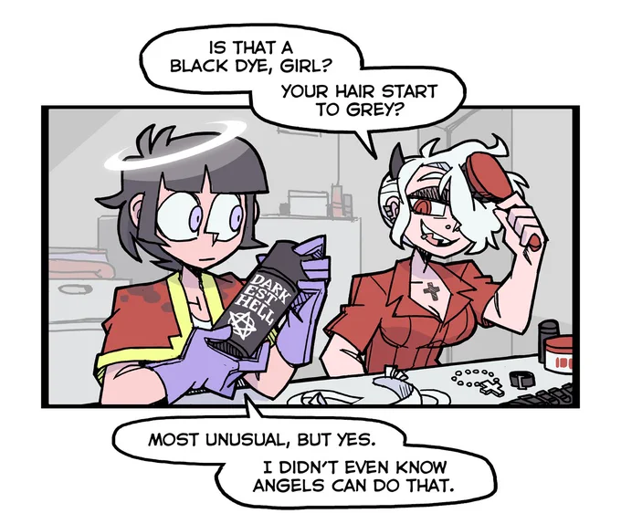 another short comic about angels 