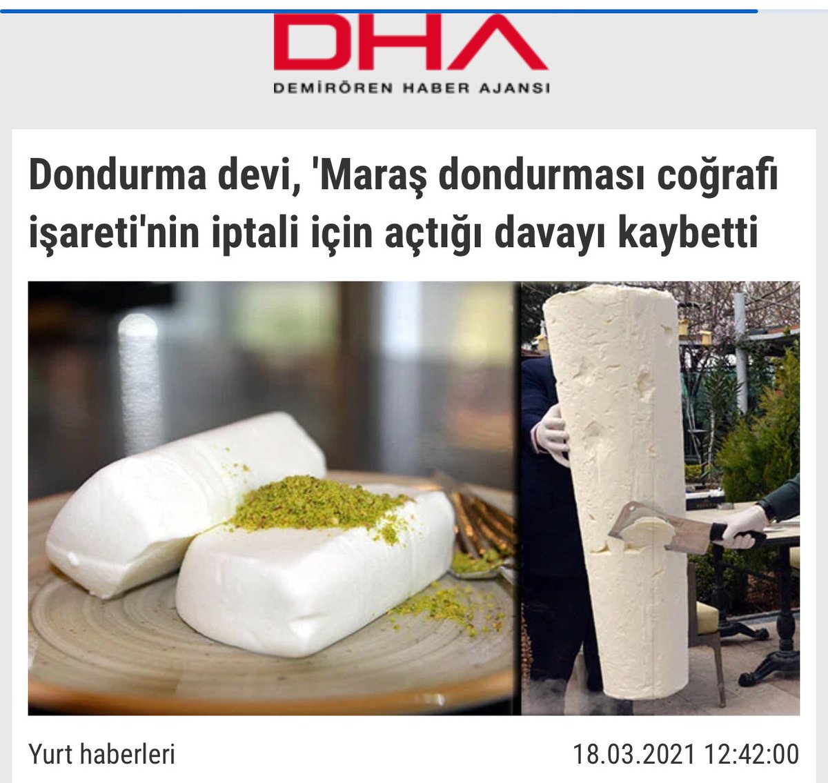yoldakiizler's tweet photo. Ürünlerimizde coğrafi işaret almanın önemi ! Algida artık “Maraş Dondurması” etiketi ile ürün satabilmek için Maraş’ta üretilen keçi sütü kullanmak zorunda. Tebrikler Kahramanmaraş !!! https://t.co/Ojy9FTCrmv
