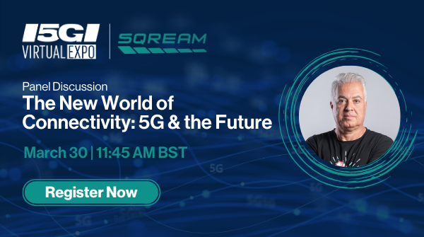 davidakka's tweet photo. The New World of Connectivity: 5G and the Future - Join SQream's Benny Yehezkel on this exciting panel at 5G Virtual Expo, where he will discuss strategies for maximizing the value of fast-growing 5G data. Register now: https://t.co/QzWoKhZzTu #telcoanalytics #massivedata https://t.co/z7KbMjdQc7