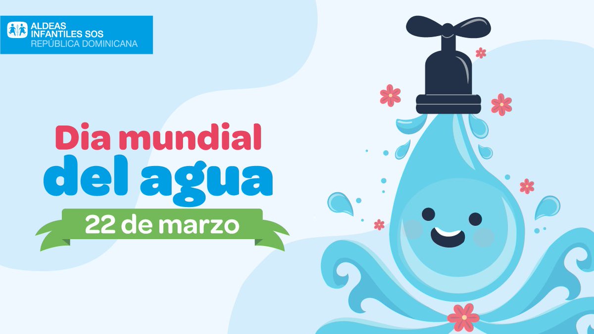 AisosDO's tweet photo. A pesar de que todas las actividades sociales y económicas dependen en gran medida del abastecimiento de agua, 2 200 millones de personas viven sin acceso a agua potable, entre ellas miles de niños. #AldeasInfantilesSOSRD #ODS #DíaMundialDelAgua #StandForWater https://t.co/585qxi1a8D