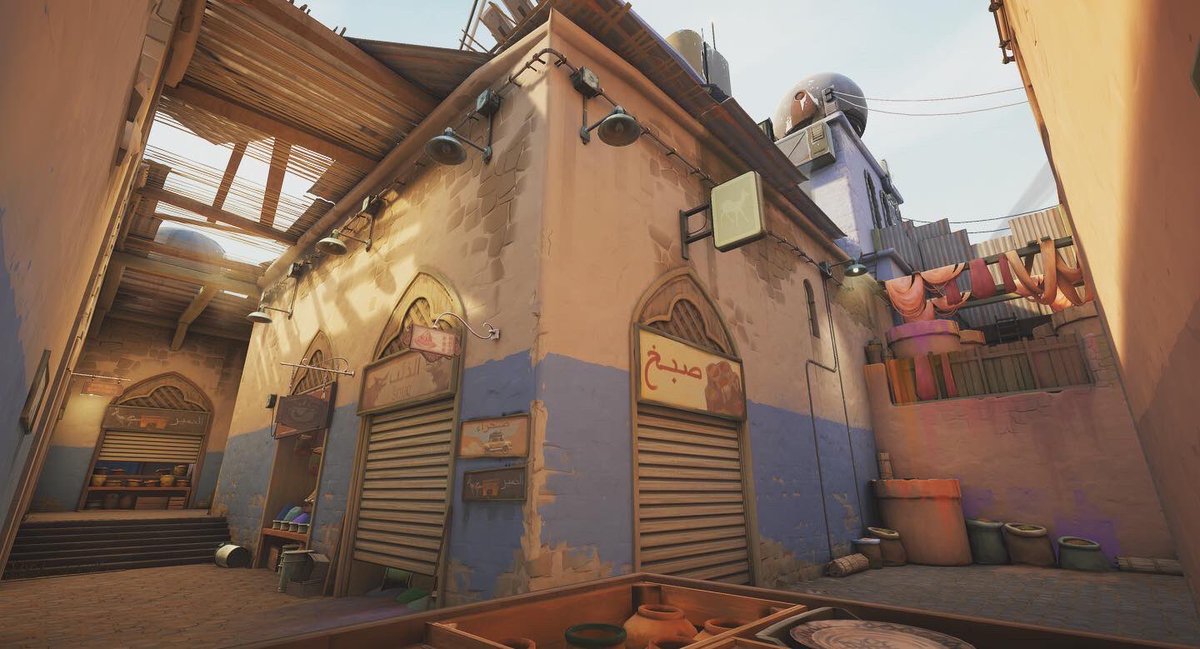 FluffGrumble's tweet photo. //VALORANT// 
Map: Bind

Responsible for lighting, some env modeling, and world building. 

#valorant #valorantgame #lighting #environement #maps #games #cg #riot #riotgames #leagueoflegends #unreal #unrealengine #ue4 #difitalart #art #artist #ArtistOnTwitter https://t.co/IhGwm3zRPB
