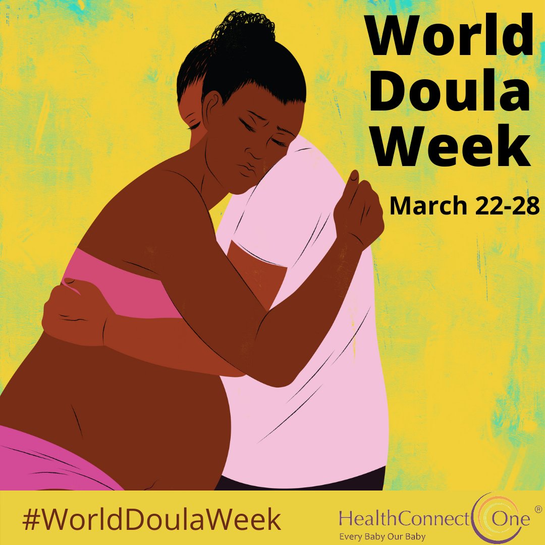 Doulas improve the overall health of pregnant people, newborns and families. Community-based doulas, like those following the HealthConnect One model, are reflective of the communities they serve, making relatability and trust more natural. 
#DoulasFindAWay #WorldDoulaWeek