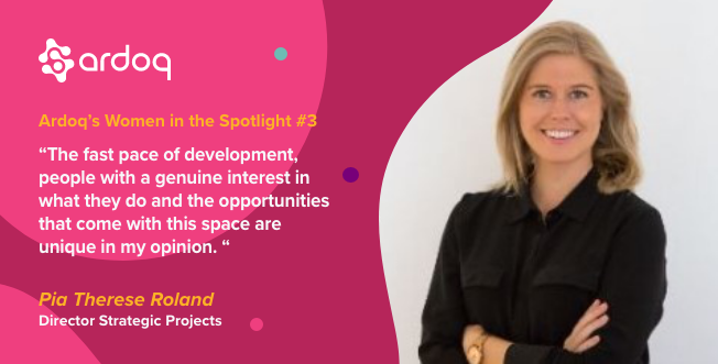 ardoqCom's tweet photo. Stories of Women in Tech #3 🚀
As a token of gratitude towards our female Ardoqians, we celebrate women in Tech every Monday in all work areas.
We are grateful for our fabulous Director of Strategic Projects, Pia Therese Roland.
Read her story here 👉 https://t.co/zUWnqLQxGz https://t.co/Vbjo7Mbv8b