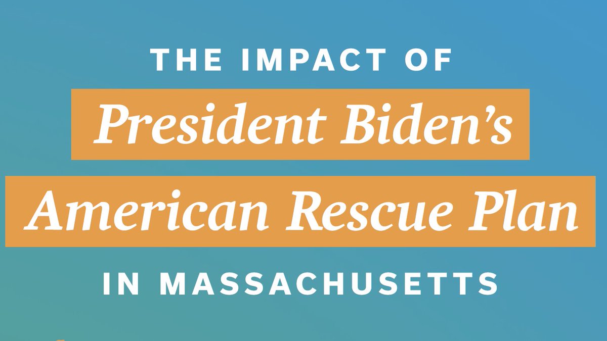 MassDems's tweet photo. ✅ Checks in pockets.
✅ Shots in arms.
✅ Help is here.

🧵 Here's how President Biden's #AmericanRescuePlan gets relief to the folks who need in most right here in Massachusetts. #HelpIsHere #mapoli https://t.co/xDlQiNJele