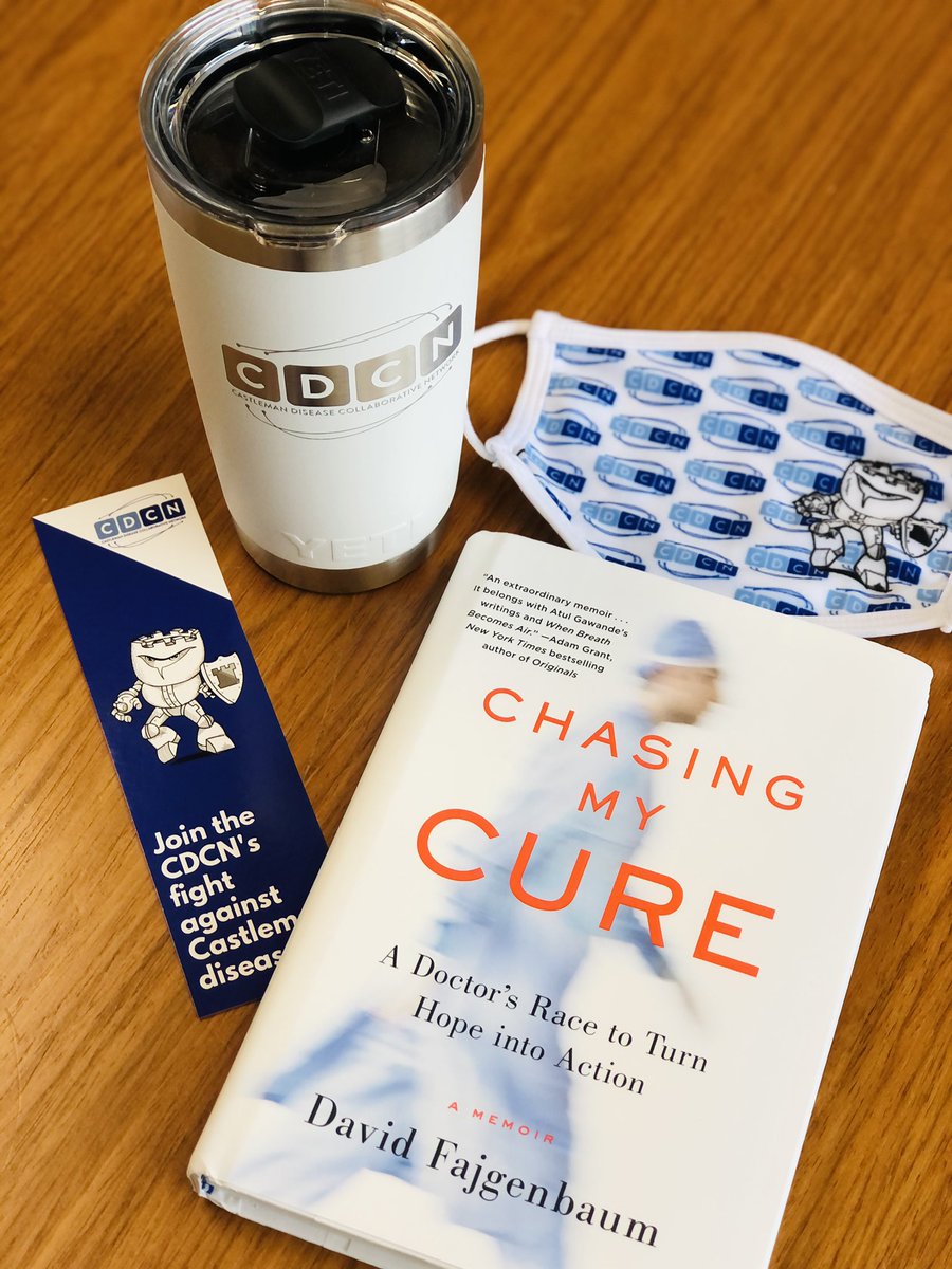 doctorpemm's tweet photo. Thank you ๐ to @DavidFajgenbaum & @CureCastleman team for the inspiring autographed copy of #ChasingMyCure by one of my personal heroes and my fellow #RareDisease advocate. Also loving the @CureCastleman ๐ท !#RareBloodCancers #CastlemanStrong #Castleman #TurnHopeIntoAction https://t.co/Ipx2Il3WFy