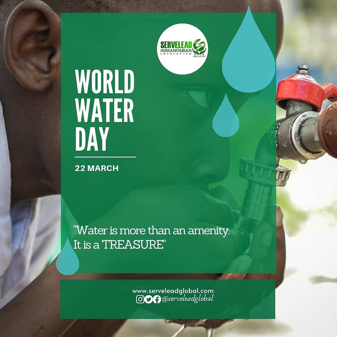 ServeleadGlobal's tweet photo. Happy World Water Day
.
As we celebrate our team's impact in Gidan Haza and Ankara Nandu, we are reminded that water needs are the most essential needs in any community, and we reaffirm our commitment to playing our part
.
#WorldWaterDay #communitydevelopment https://t.co/8S1tnx0c0A