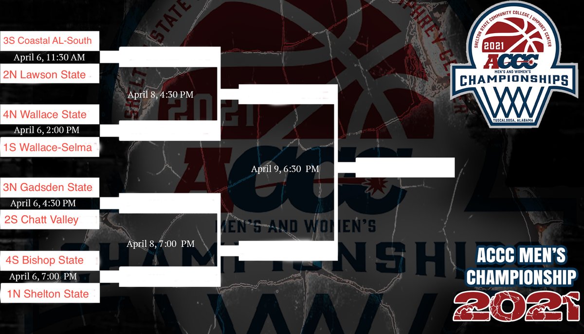 acccathletics's tweet photo. The stage is set for the 2021 @acccathletics Men's and Women's Basketball Tournament. We can't wait for #Aprilmania. #Road2Hutch #Road2Lubbock 🏀🏆
📅April 6-9
🗺️Tuscaloosa, AL
📍Shelton State Community College
⌚️All game times are central time
More specific details to follow. https://t.co/6OaxGJ6NMD