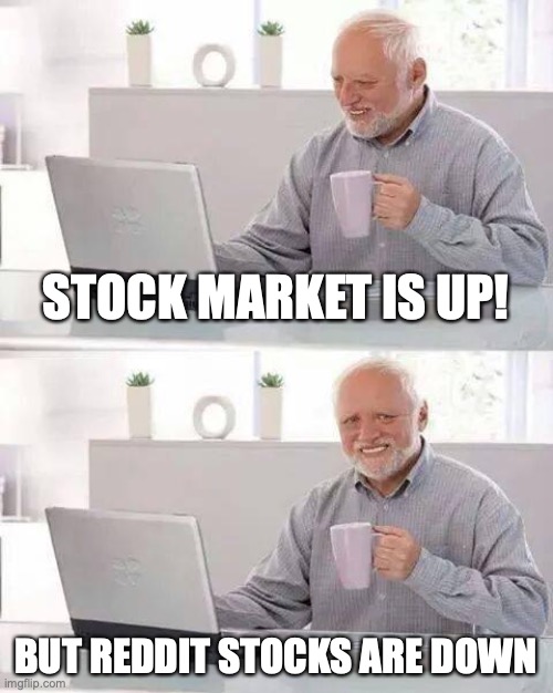 What do we do??? #stocks #gme #amc $GME $AMC $EXPR #memestocks #wsb #wallstreetbets #memes $PLTR $AAPL $TSLA #memes #memes2021 #harold #stockmarket #nasdaq #dowjones #SP500 https://t.co/57WDYQ1aZC