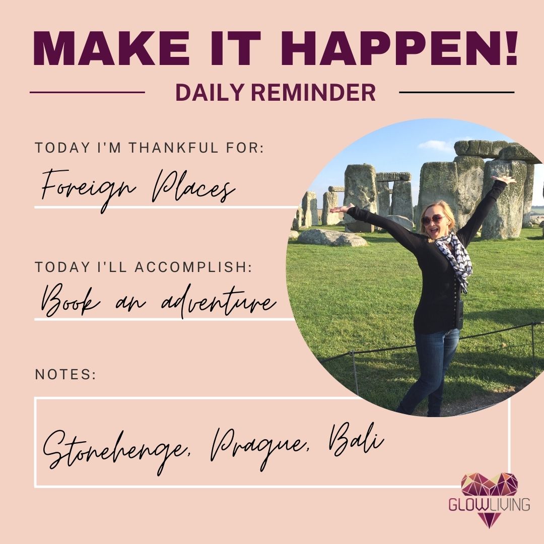 Today, focus on bringing #adventure to your life and start to #MakeItHappen. Plan a safe, local road trip or a future vacation away from it all. Use Spring energy as forward momentum to meet your needs for variety and excitement. Root-to-Rise can help. bit.ly/RTR-Udemy.