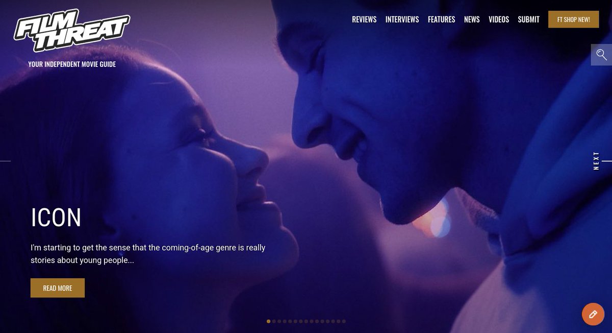 FilmThreat's tweet photo. "...takes enormous care and attention in the way the story plays out." Alan Ng is empathizes with the characters in the coming-of-age drama ICON.
https://t.co/5cJ7cdEyJT #SupportIndieFilm #ICONFilm #Drama https://t.co/IFeYBGpu0K