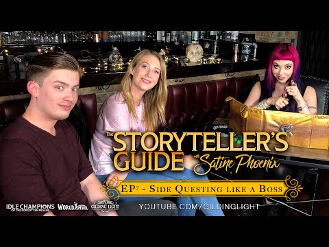 GildingLight's tweet photo. What do you do when your players act unpredictably?
@satinephoenix discusses the finesse of adding side quests to a campaign with guests @maudegarrett and @vincecaso during our #StorytellersGuide rewatch TONIGHT at 6pm PST on https://t.co/WBSJBmB3y5 #DMTips #GMTips #DnD #TTRPG https://t.co/YQFeGjTsxd