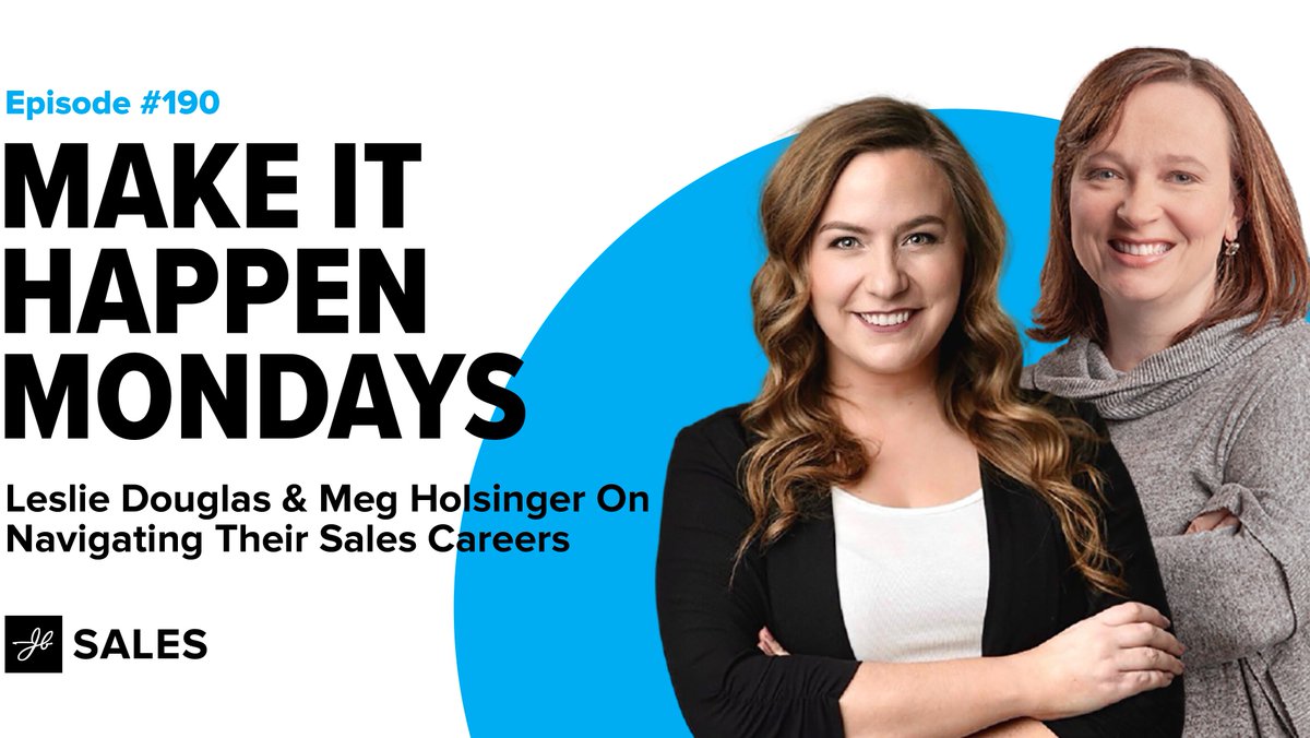We’re keeping it in-house for this week’s NEW podcast episode!

Christopher Merrill takes over the podcast and talks everything sales with Leslie Douglas (Director of Sales Training) and Megan Holsinger (Director of Customer Success).

Tune in here: ter.li/qwozi7