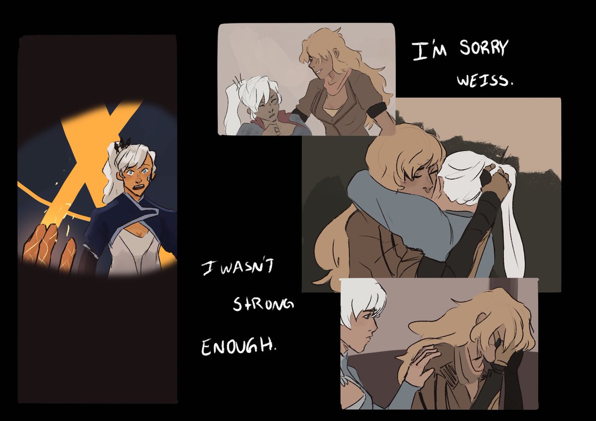la_fire_chicken's tweet photo. #RWBYV8SPOILERS #rwby 
.
.
.
.
.
I was in so much pain making this 😀😀 (1/3) https://t.co/pRXNtL76Yy