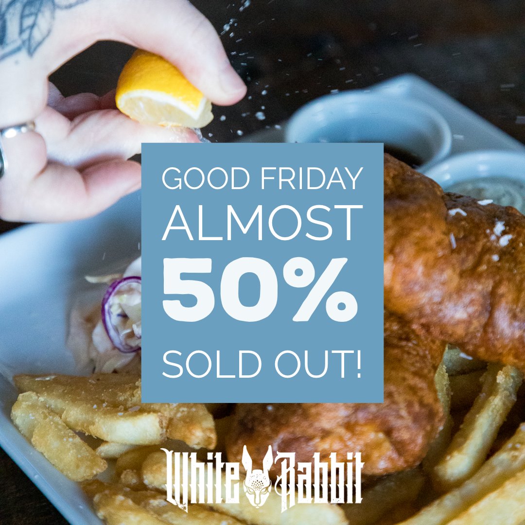 𝗚𝗼𝗼𝗱 𝗙𝗿𝗶𝗱𝗮𝘆 𝗶𝘀 𝗷𝘂𝘀𝘁 𝘂𝗻𝗱𝗲𝗿 𝟮 𝘄𝗲𝗲𝗸𝘀 𝗮𝘄𝗮𝘆, (𝗙𝗿𝗶𝗱𝗮𝘆 𝗔𝗽𝗿𝗶𝗹 𝟮), 𝗮𝗻𝗱 𝘄𝗲 𝗮𝗿𝗲 𝗮𝗹𝗿𝗲𝗮𝗱𝘆 𝗰𝗹𝗼𝘀𝗲 𝘁𝗼 𝟱𝟬% 𝗦𝗢𝗟𝗗 𝗢𝗨𝗧!
Be sure to place your order before it’s too late bit.ly/wr-goodfriday
Limited quantity + pickup slots