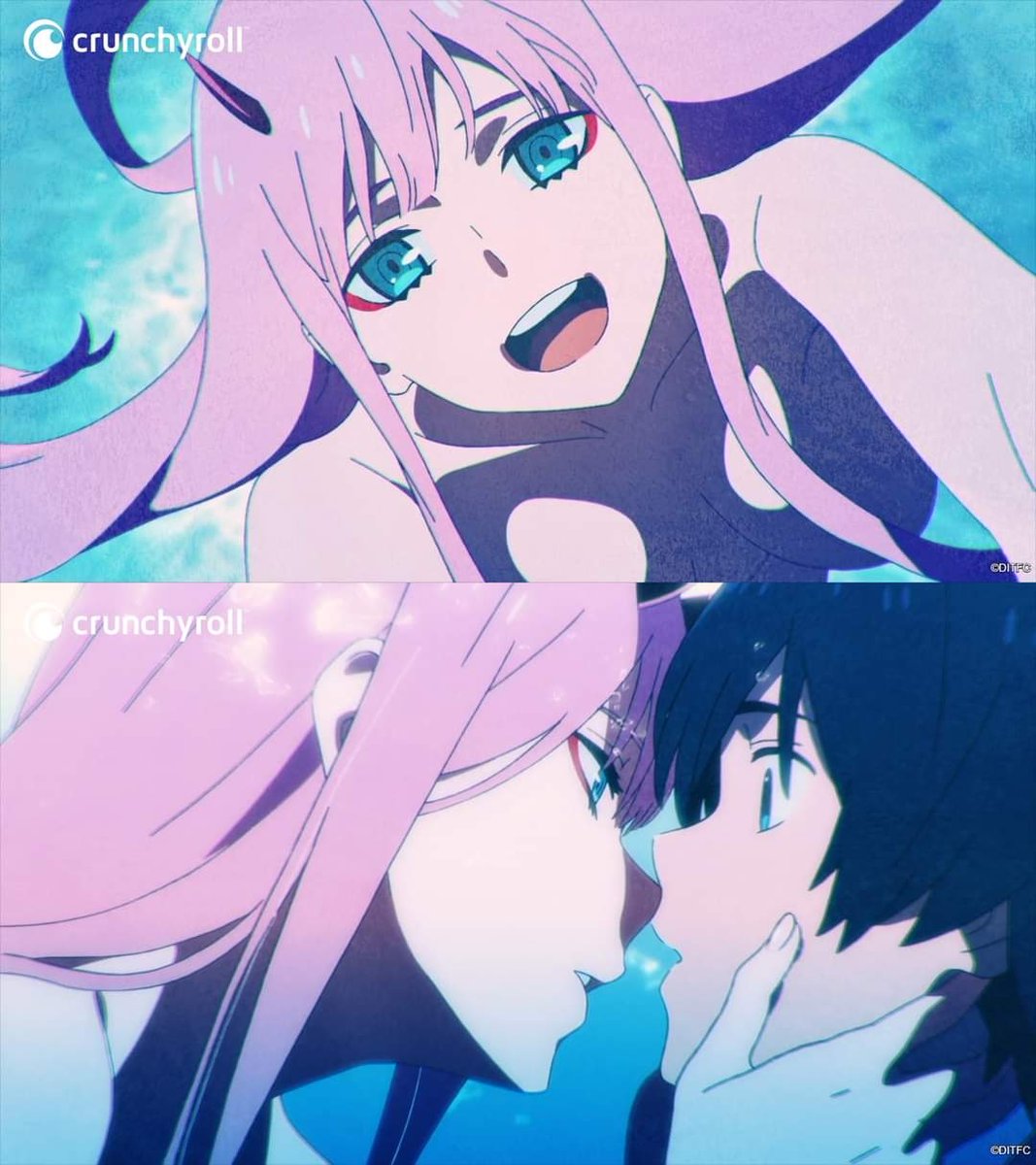 Crunchyroll's tweet image. « Will your lips taste the kiss of death? » 💖 (via DARLING in the FRANXX)