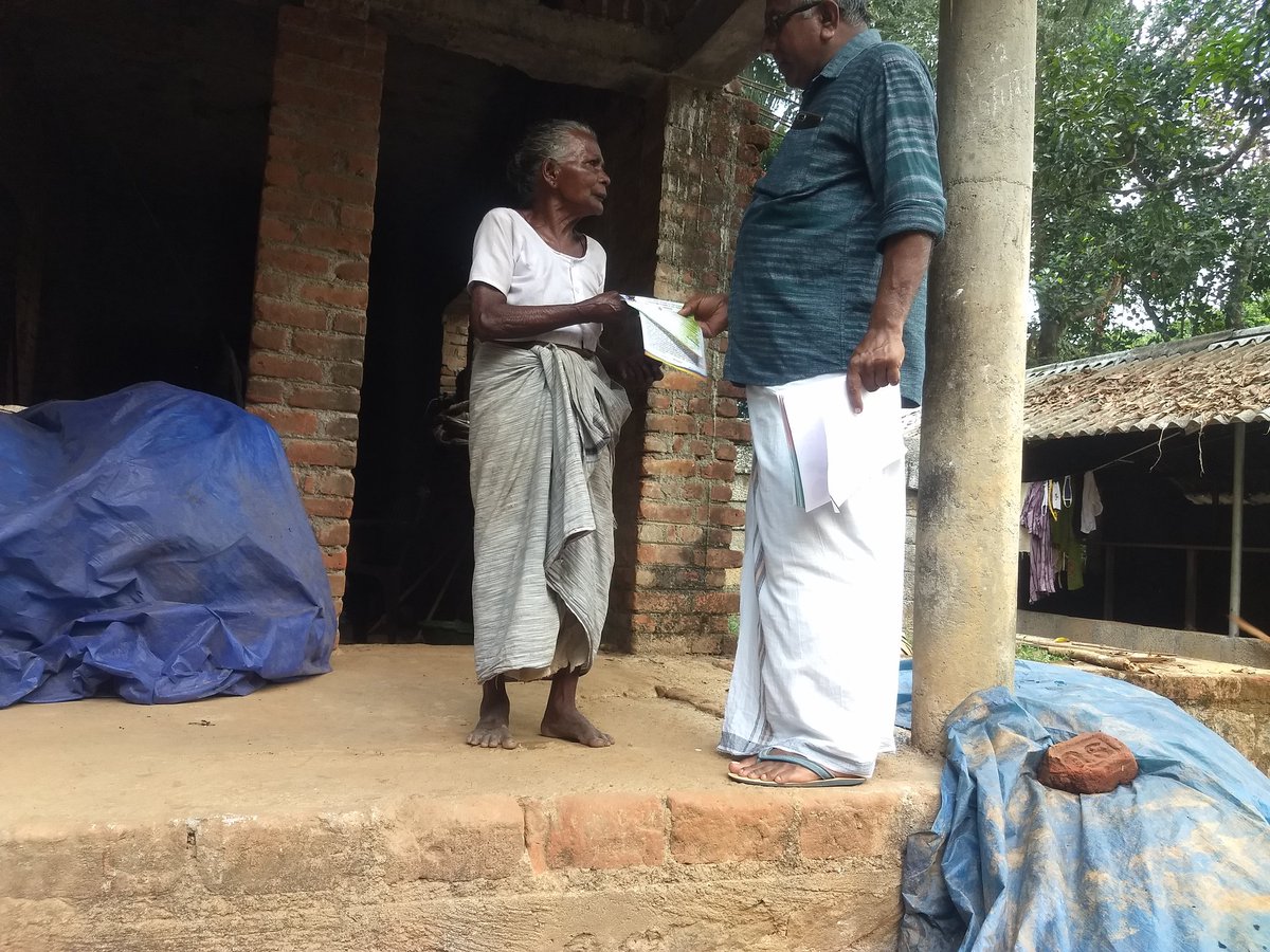 GangaBhagath's tweet image. ഇന്നത്തെ ഗൃഹ സമ്പർക്കം... 
#grihasambarkkam 
#boothwork
#Vote4BJP