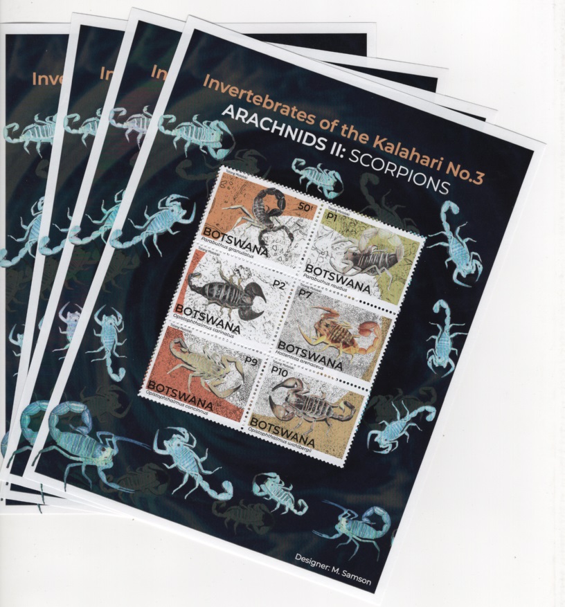 Fresh or hot !? and be careful not to touch !!
Tell me more about #scorpions or #topicalstamps
#stampnewissues #scorpions #stamps #stampcollecting #timbres #briefmarken
Issued on 27 February in Botswana.