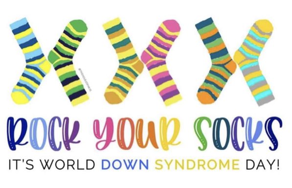 HaltonHeritage's tweet photo. #WorldDownSyndromeDay celebrate with odd socks and sign and show your support for #lostinlockdown with @cdssgroup https://t.co/hEGSirk2W0