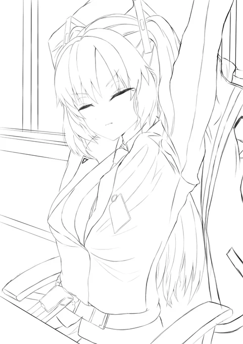 線画終わり 