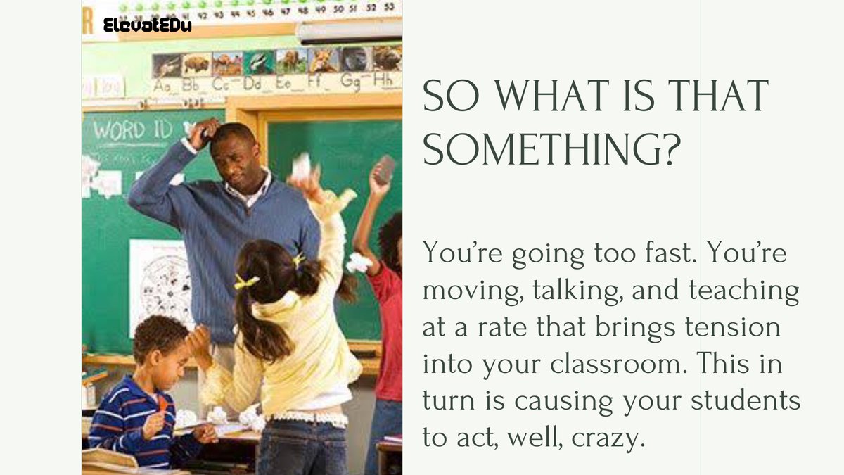 TheElevatEDu_'s tweet photo. Best strategy for crazy classroom. A classroom management series to be continued.
#Elevatedu📖
#classroommanagement https://t.co/5g0ZNKCgoS