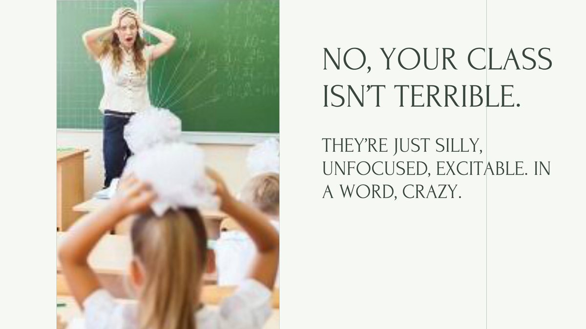 TheElevatEDu_'s tweet photo. Best strategy for crazy classroom. A classroom management series to be continued.
#Elevatedu📖
#classroommanagement https://t.co/5g0ZNKCgoS