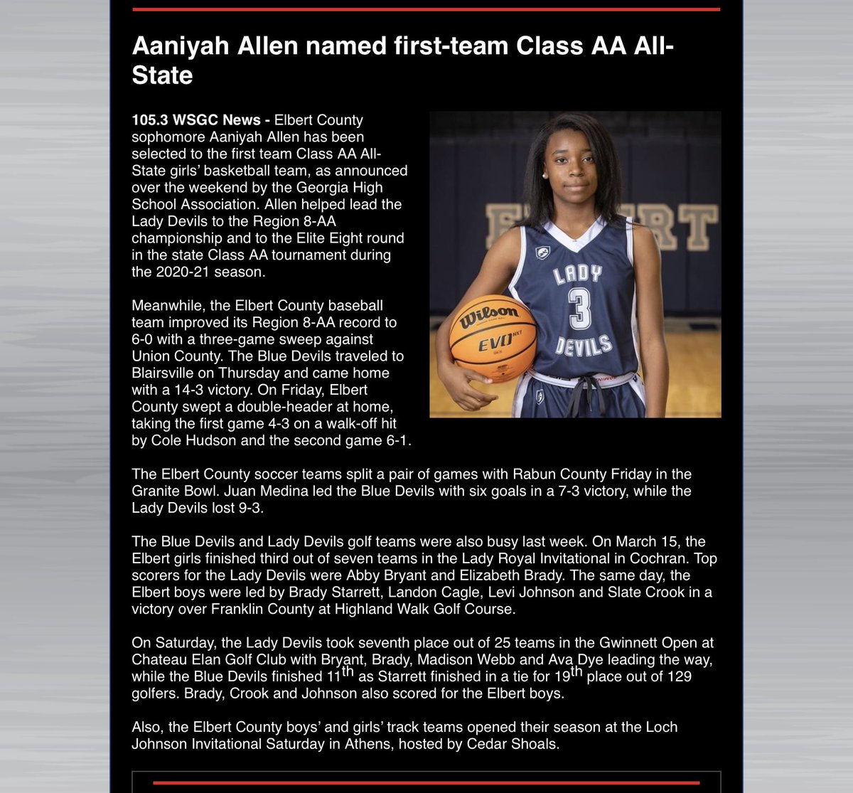 105.3 WSGC Radio (@3wsgc) on Twitter photo 