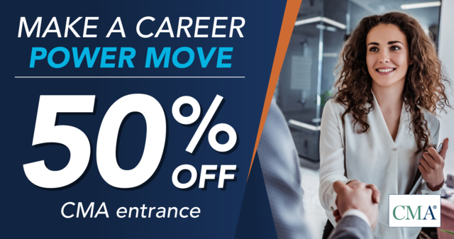 GleimCMAReview's tweet photo. Are you preparing to take the CMA exam? Find out everything you need to know about how to register in our step-by-step guide https://t.co/i3mnYHdn1G. Right now you can save 20% on Gleim CMA Review and also get 50% off CMA entrance and IMA membership fees from IMA! #GleimCMA #IMA https://t.co/2JIJ7z1GGx