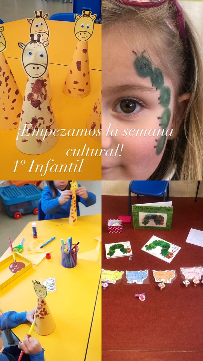 maristassegovia's tweet photo. #maristasdespierta #semanacultural 
#maristassegovia
Empezamos la semana cultural con “Las jirafas no pueden bailar” y “La pequeña oruga glotona” https://t.co/UCLkwcpS95