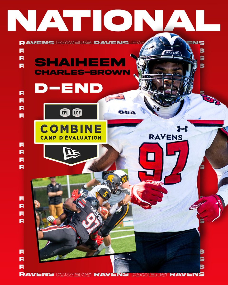 CURavensFB's tweet photo. BREAKING: Three Ravens have been invited to the @CFL National Combine 🇨🇦 #IAmARaven

Congrats to Shaiheem, Trevor &amp; Alain!

🗞  https://t.co/GH9xwaCPye https://t.co/dhRYsgTg6q