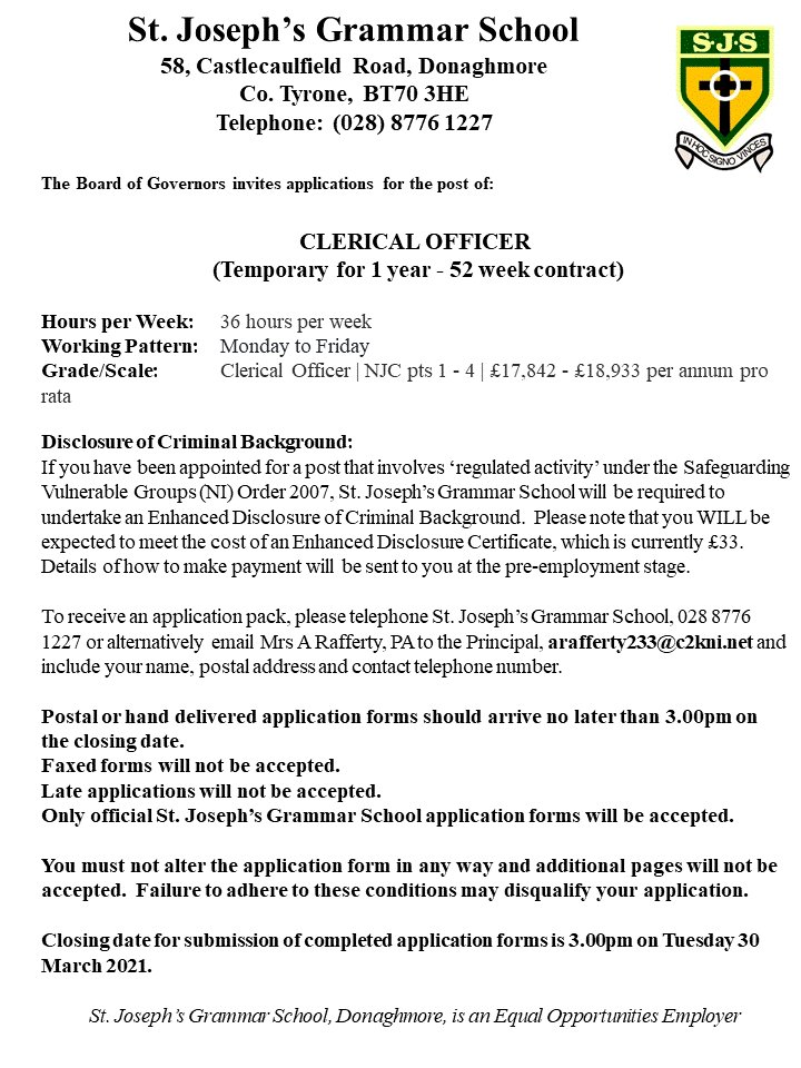 SJS41's tweet photo. Job Opportunity https://t.co/yR87FWFm3f